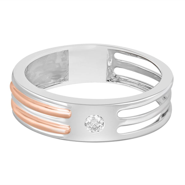 Men's Diamond Studded Finger Ring - Image 2 - GEMHUB