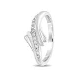 Alluring Diamond Finger Ring - 950Pt Platinum - GEMHUB