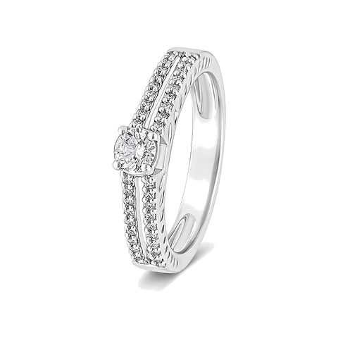 Minimalist Platinum Ring - 950Pt Platinum - GEMHUB