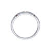 Geometric Diamond and Platinum Finger Ring - Image 3 - GEMHUB