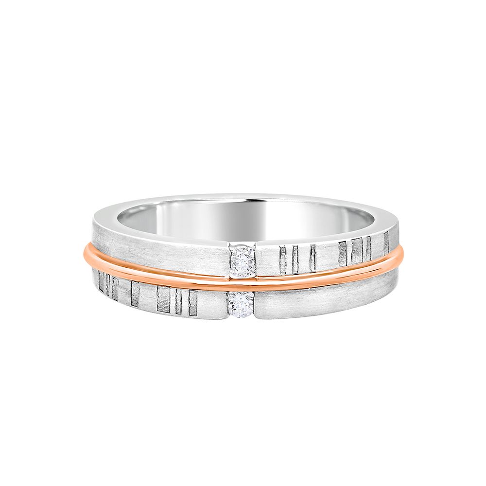 Glorious Platinum Diamond Finger Ring - Image 2 - GEMHUB