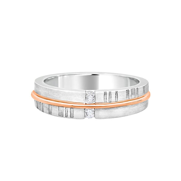 Glorious Platinum Diamond Finger Ring - Image 2 - GEMHUB