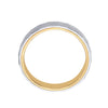 Royal Elegance Platinum and Gold Band - Image 3 - GEMHUB