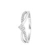 Stylish Platinum Ring - 950Pt Platinum - GEMHUB