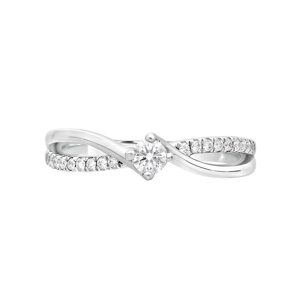 Stylish Platinum Ring - Image 2 - GEMHUB