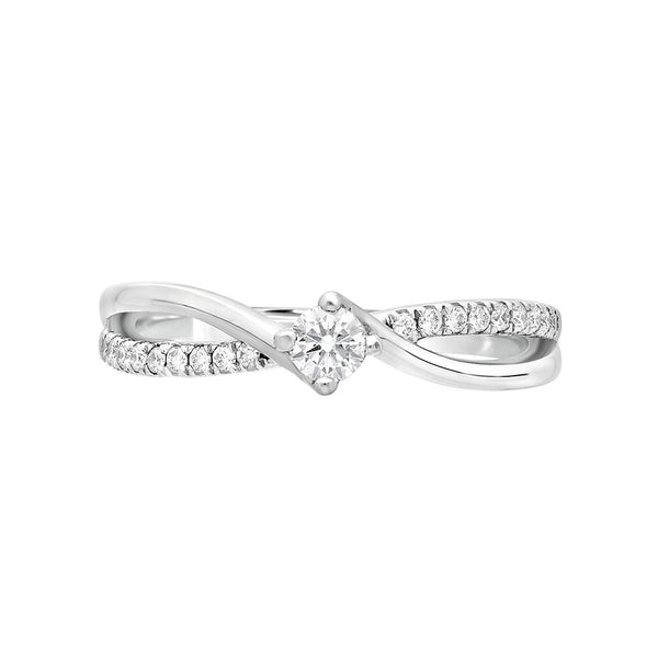 Stylish Platinum Ring - Image 2 - GEMHUB