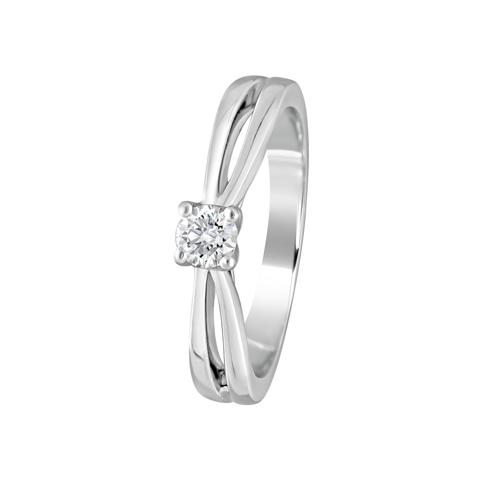 Timeless Tranquility Solitaire Diamond Ring - 950Pt Platinum - GEMHUB