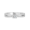 Timeless Tranquility Solitaire Diamond Ring - Image 2 - GEMHUB