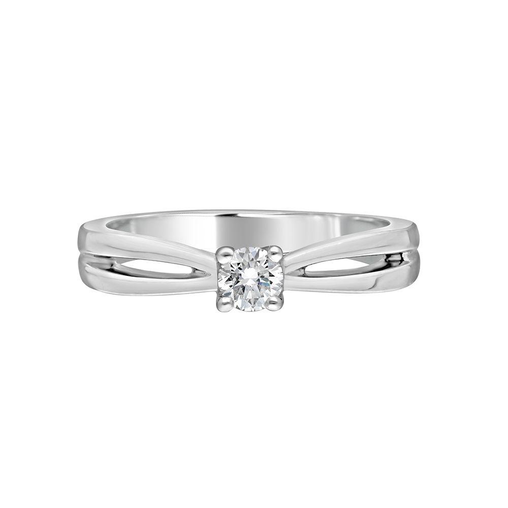 Timeless Tranquility Solitaire Diamond Ring - Image 2 - GEMHUB