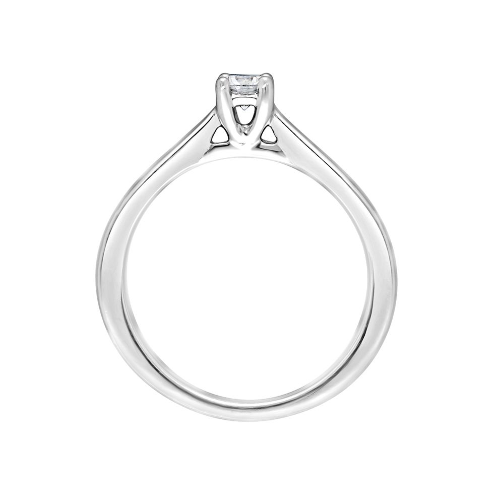 Timeless Tranquility Solitaire Diamond Ring - Image 3 - GEMHUB
