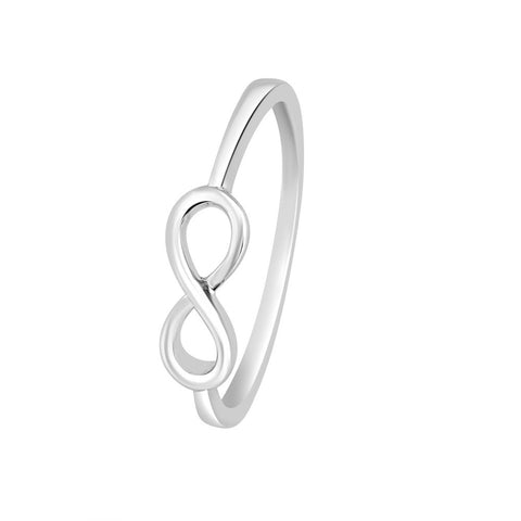 Artistic Infinity Ring - 950Pt Platinum - GEMHUB