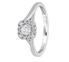 Appealing Diamond Ring - 950Pt Platinum - GEMHUB
