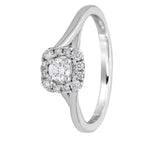 Appealing Diamond Ring - 950Pt Platinum - GEMHUB