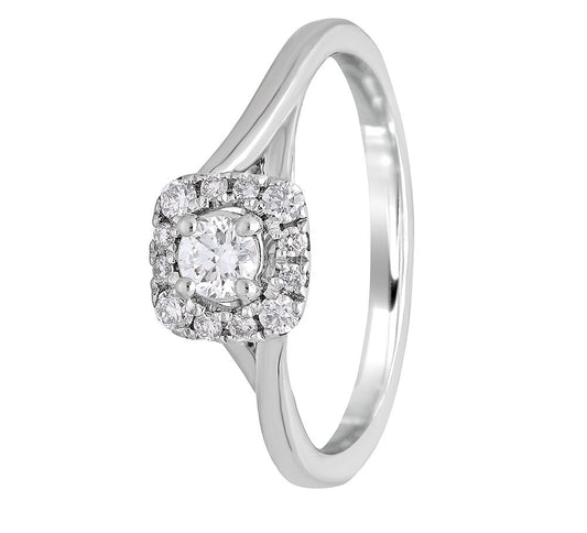 Appealing Diamond Ring - 950Pt Platinum - GEMHUB
