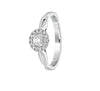 Radiant Platinum Ring - 950Pt Platinum - GEMHUB