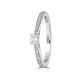 Dazzling Platinum Ring - 950Pt Platinum - GEMHUB