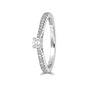 Dazzling Platinum Ring