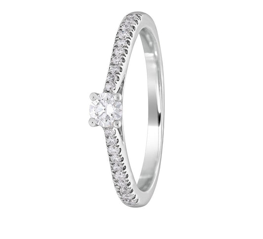 Dazzling Platinum Ring - 950Pt Platinum - GEMHUB