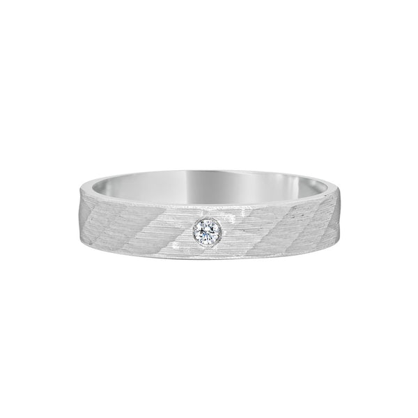 Precious Diamond and Platinum Ring - Image 2 - GEMHUB
