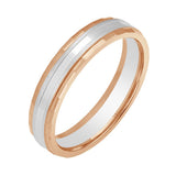 Textured Diamond and Platinum Ring - 950Pt Platinum - GEMHUB
