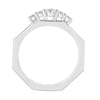 Stunning 950Pt Platinum Textured Ring - Image 3 - GEMHUB