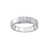 Elegant 950Pt Platinum Men's Band - Image 2 - GEMHUB