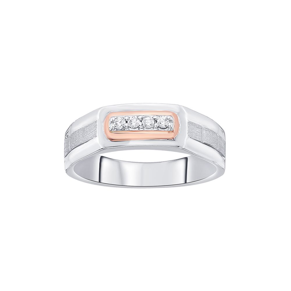Eye-catching Diamond Finger Ring for Men - Image 2 - GEMHUB