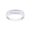 Handcrafted Platinum Diamond Ring For Men - Image 2 - GEMHUB