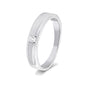 Elegant Platinum Diamond Ring For Men