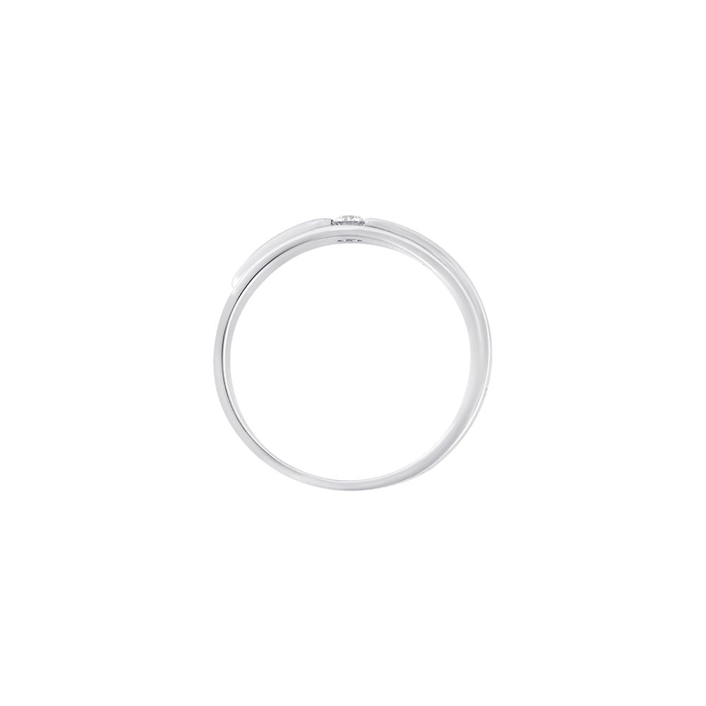 Elegant Platinum Diamond Ring For Men - Image 3 - GEMHUB