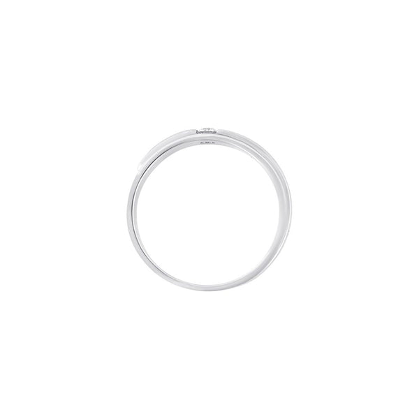 Elegant Platinum Diamond Ring For Men - Image 3 - GEMHUB
