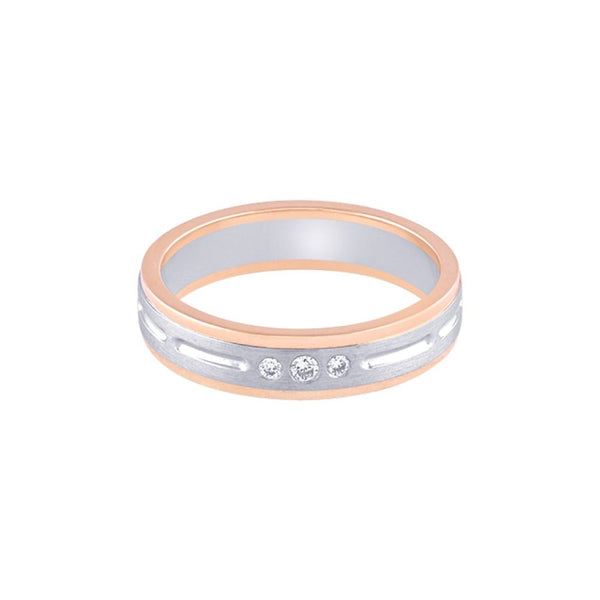 Meticulous Dual Metal Ring For Men - Image 2 - GEMHUB