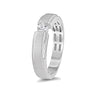 Simple Platinum Finger Band for Men in 950Pt Platinum