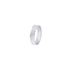 Minimalist Diamond and Platinum Couple Bands - Image 3 - GEMHUB