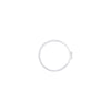 Minimalist Diamond and Platinum Couple Bands - Image 2 - GEMHUB