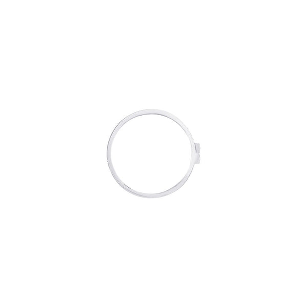 Minimalist Diamond and Platinum Couple Bands - Image 2 - GEMHUB