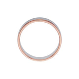 Sleek Dual Metal Men's Ring - Image 3 - GEMHUB