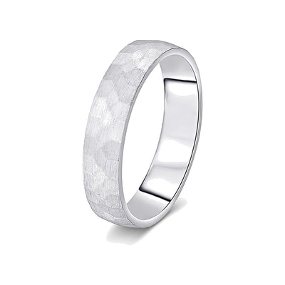 Lustrous Platinum Men's Band