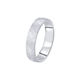 Lustrous Platinum Men's Band - 950Pt Platinum - GEMHUB