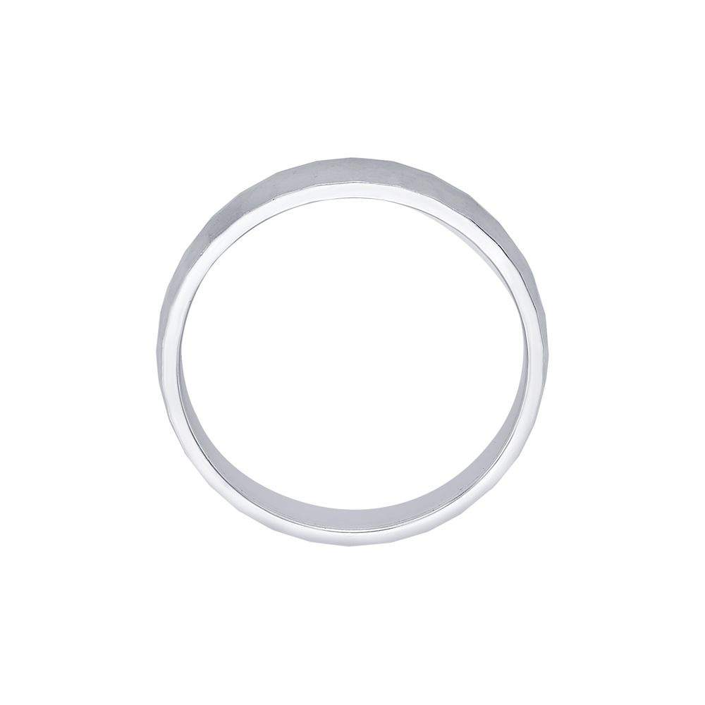 Lustrous Platinum Men's Band - Image 3 - GEMHUB