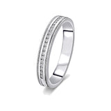 Simple Platinum Ring for Women - 950Pt Platinum - GEMHUB