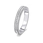Simple Platinum Ring for Women