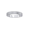 Simple Platinum Ring for Women - Image 2 - GEMHUB