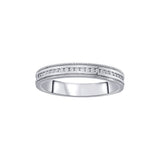 Simple Platinum Ring for Women - Image 2 - GEMHUB