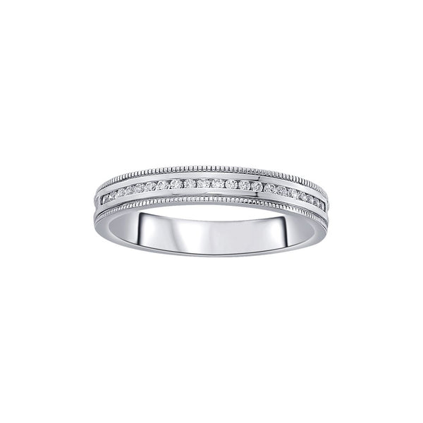 Simple Platinum Ring for Women - Image 2 - GEMHUB