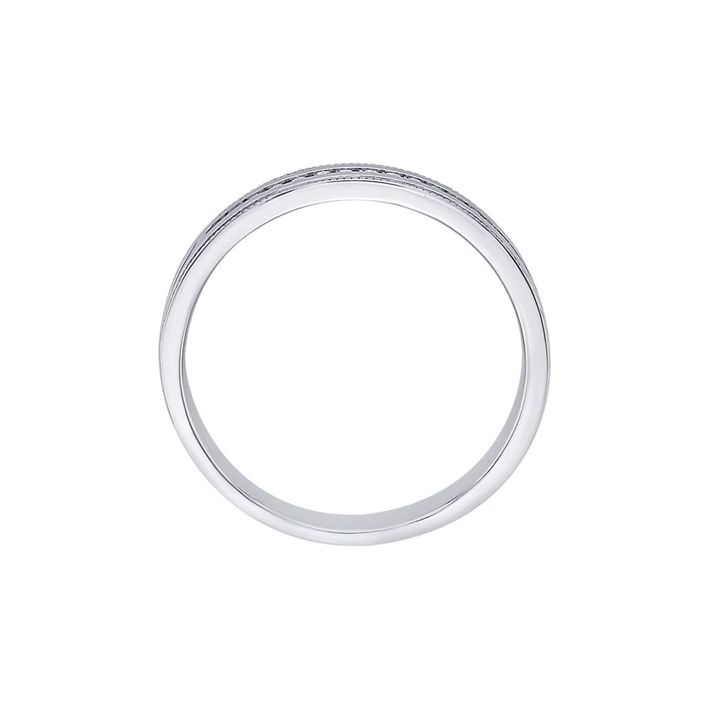 Simple Platinum Ring for Women - Image 3 - GEMHUB