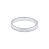Subtle Platinum Men's Finger Band - Image 2 - GEMHUB