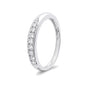 Stylish Diamond and Platinum Men's Finger Band