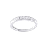 Stylish Diamond and Platinum Men's Finger Band - Image 2 - GEMHUB