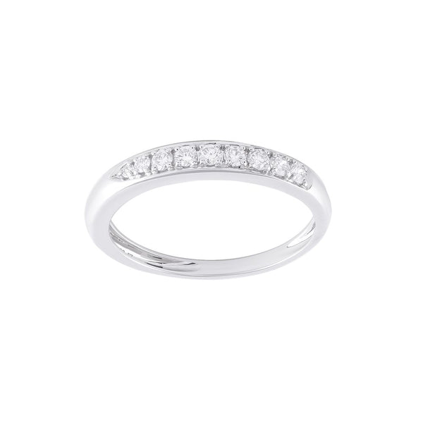Stylish Diamond and Platinum Men's Finger Band - Image 2 - GEMHUB